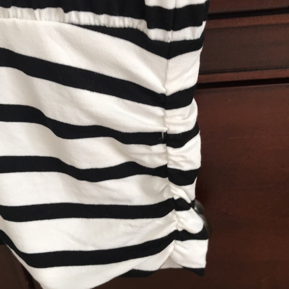 WHBM Nautical Boatneck 3/4 Sleeve Striped Top XS - Picture 6 of 14